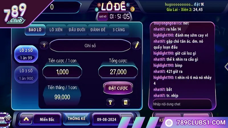 789CLUb nơi có cộng động lô thủ đông đảo