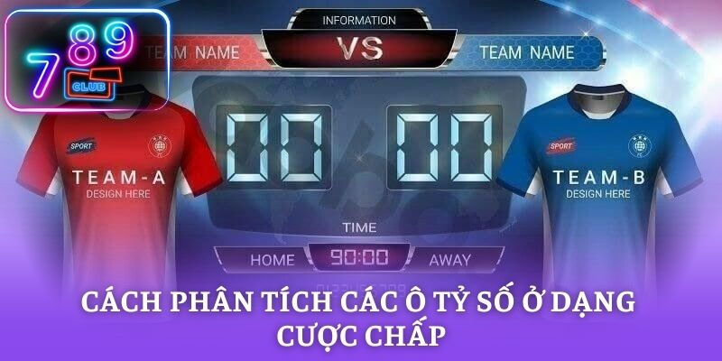 Cách phân tích các ô tỷ số ở dạng cược chấp Score Box 