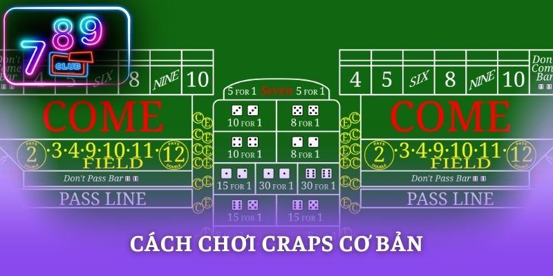 Cách Chơi Craps Cơ Bản – Trải Nghiệm Game Xúc Xắc Tại 789CLUB