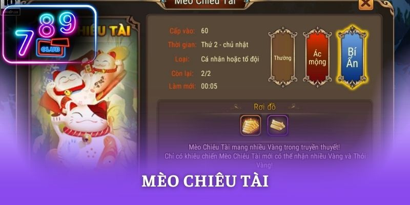 Mèo Chiêu Tài – Game Nổ Hũ Jackpot Mang Lại Tài Lộc Cực Lớn